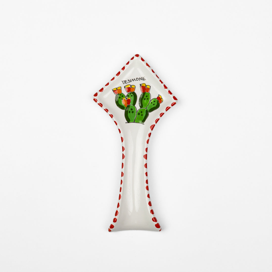 Prickly pear spoon rest