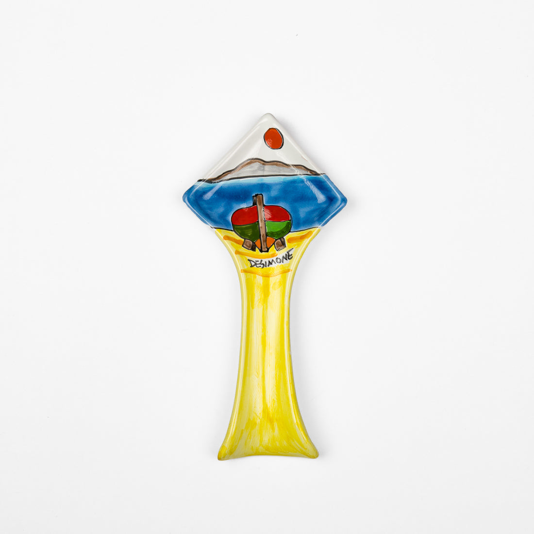 Elaborate Dammusi spoon rest