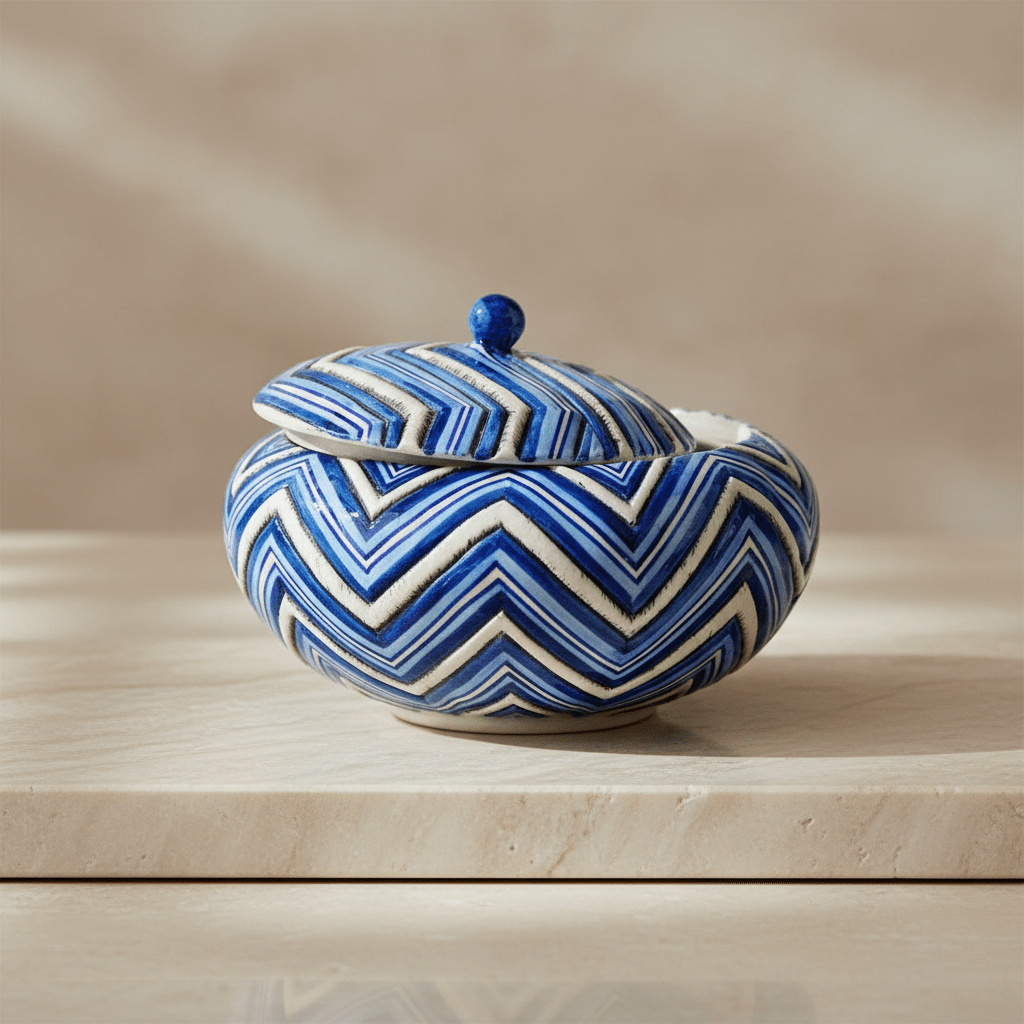 Ciotola con coperchio Marea - Sua Maestà Sicilia