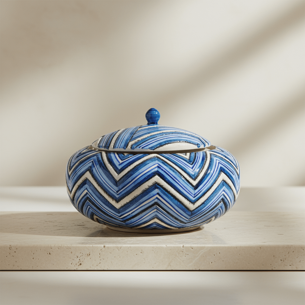 Ciotola con coperchio Marea - Sua Maestà Sicilia