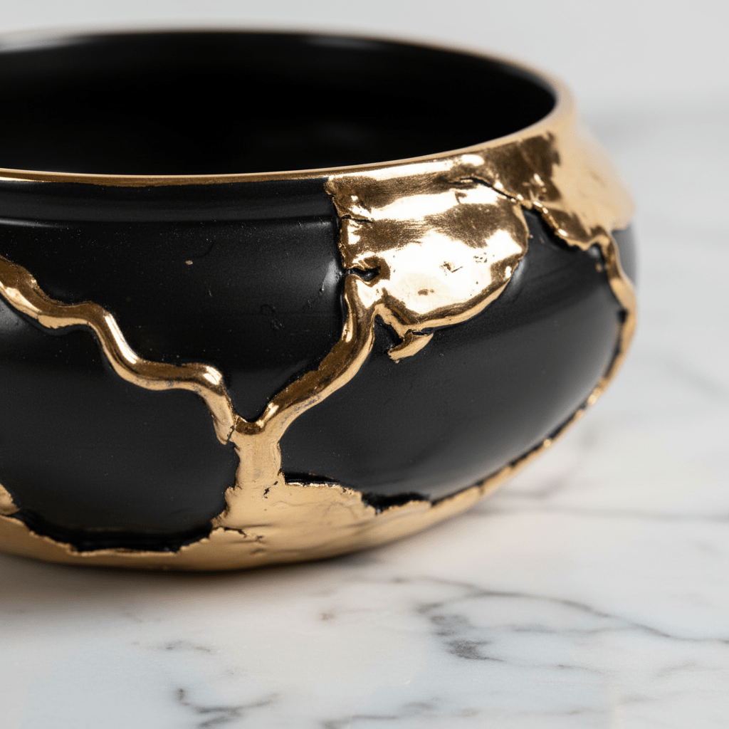 Ciotola Oro Nero - Sua Maestà Sicilia