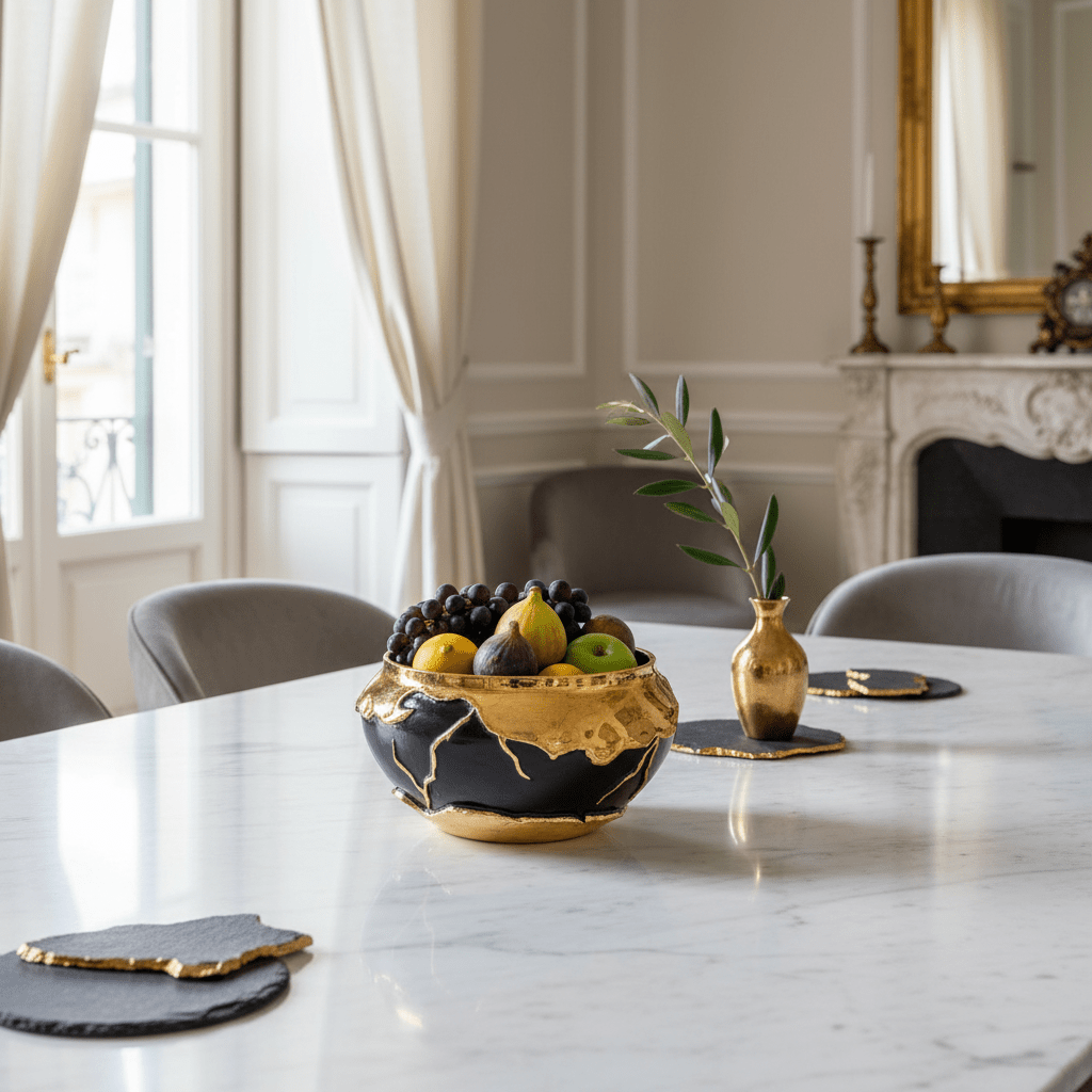 Ciotola Oro Nero - Sua Maestà Sicilia