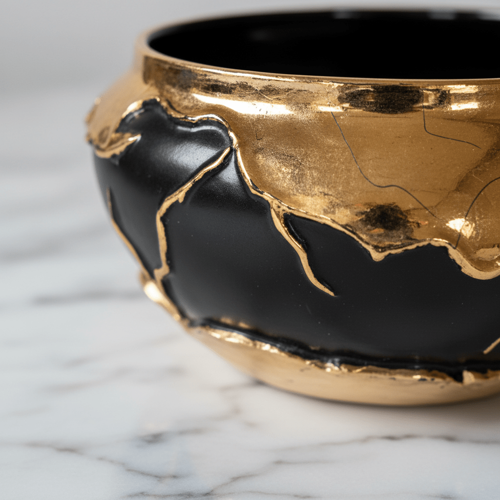 Ciotola Oro Nero - Sua Maestà Sicilia