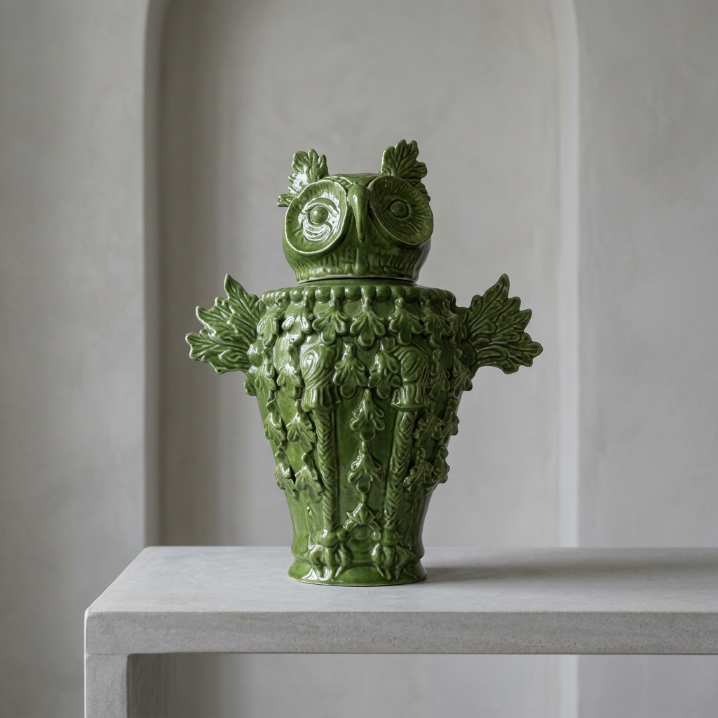 Civetta verde foglia, 4 ambientata