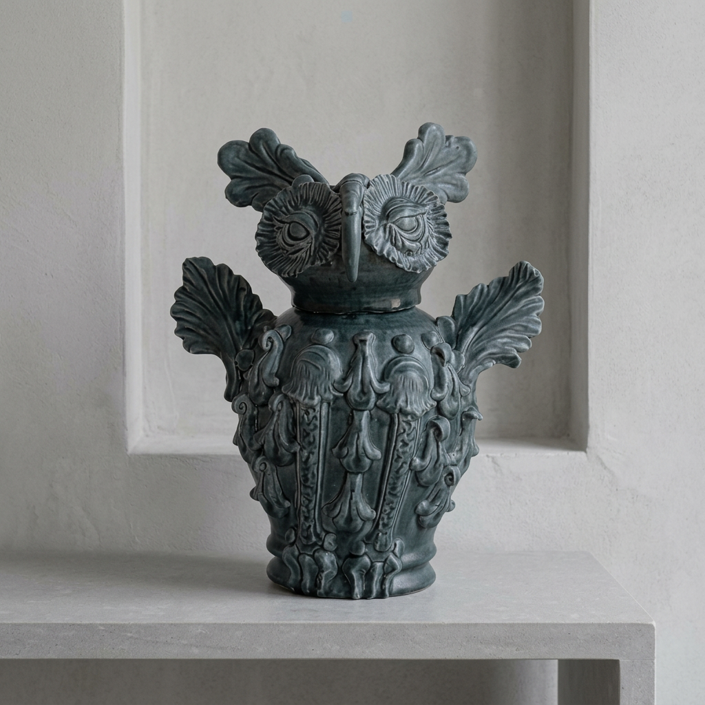 Civetta verde ottanio, 4 ambientata
