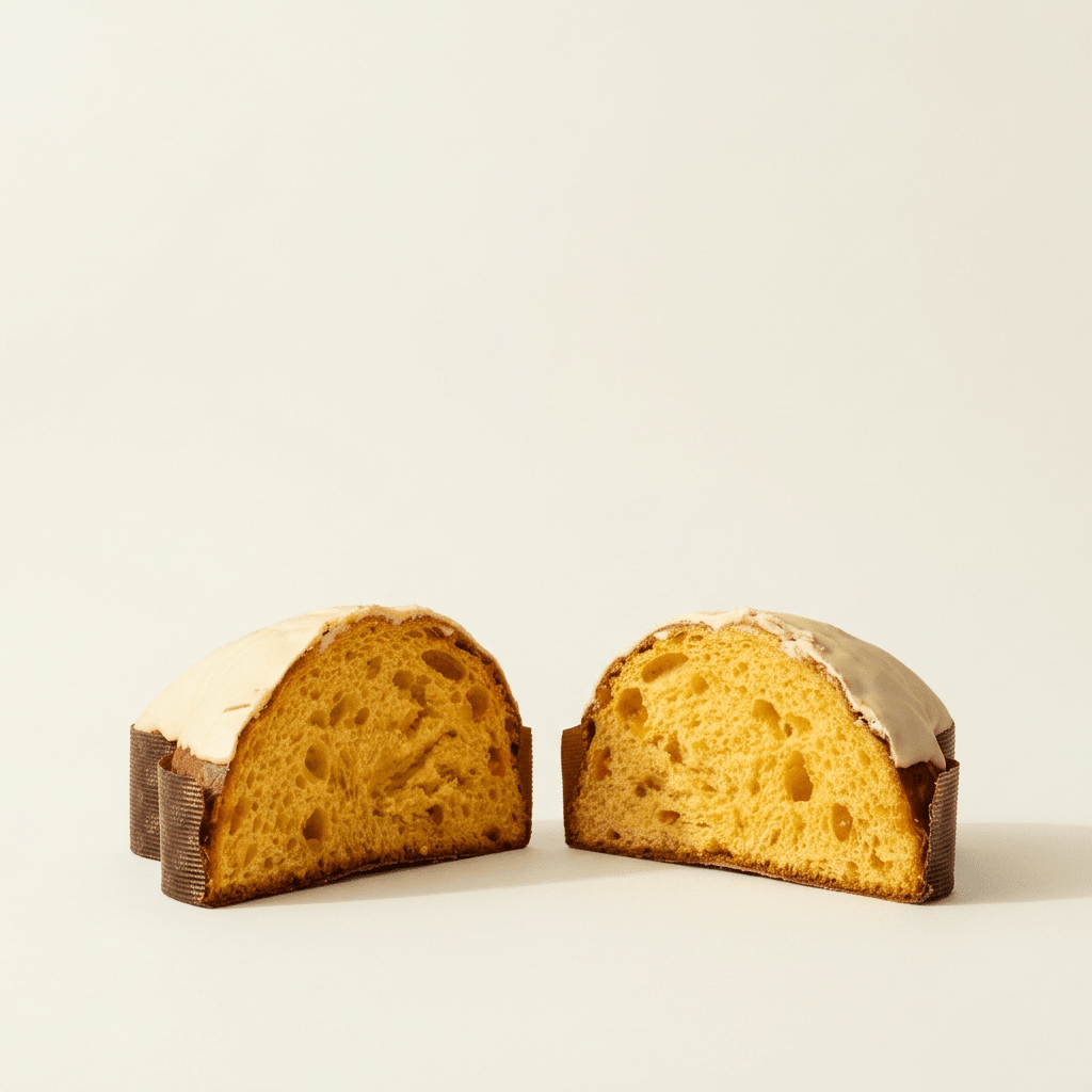 Colomba Glassata Cioccolato Bianco con Arancia candita di Sicilia 1kg - Sua Maestà Sicilia