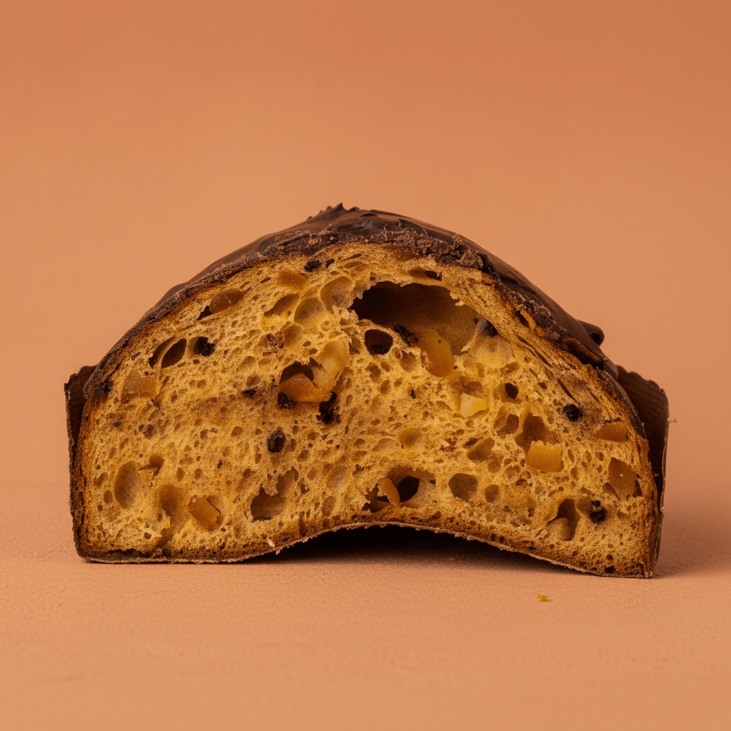 Colomba Glassata Cioccolato con Arancia candita di Sicilia 1kg - Sua Maestà Sicilia