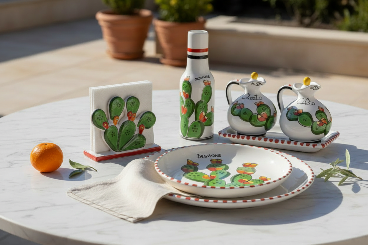 Composizione con Portatovaglioli Sostituito