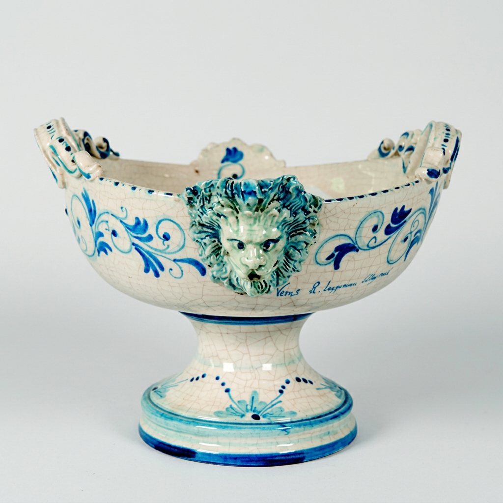 Coppa Leoni blu, 1 frontale
