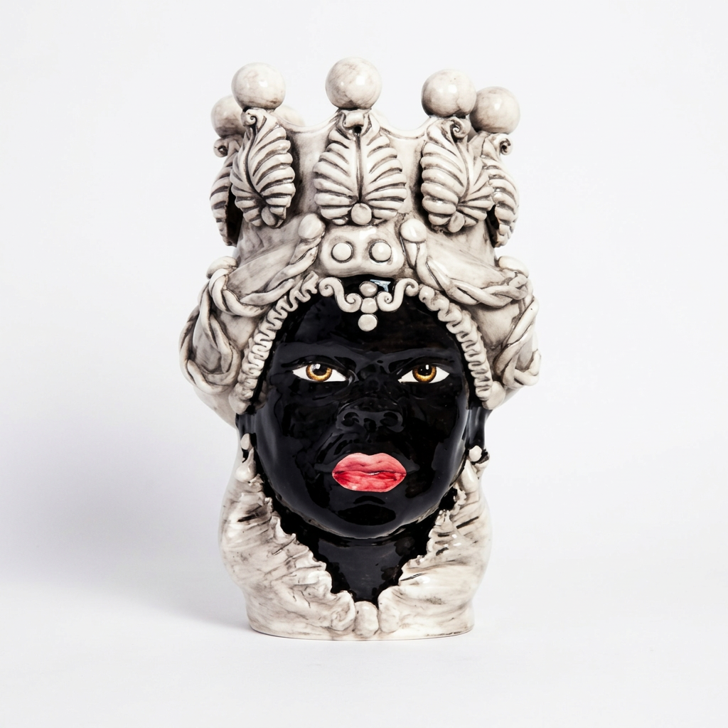 Demeter Moor's Head in Antique White