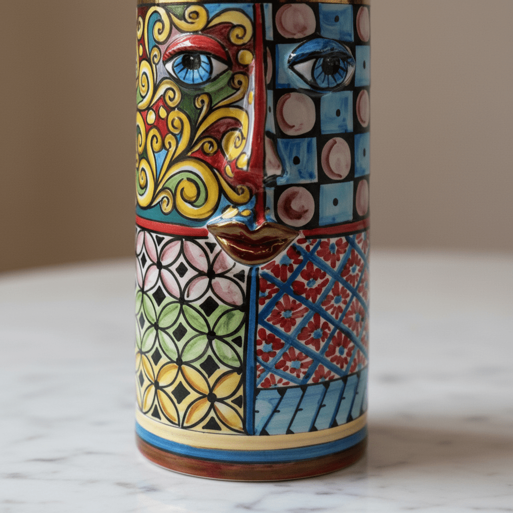 Facciapure vaso cilindro - Sua Maestà Sicilia