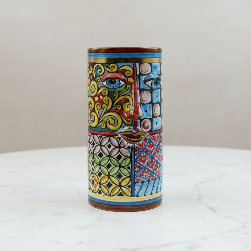 Facciapure vaso cilindro - Sua Maestà Sicilia