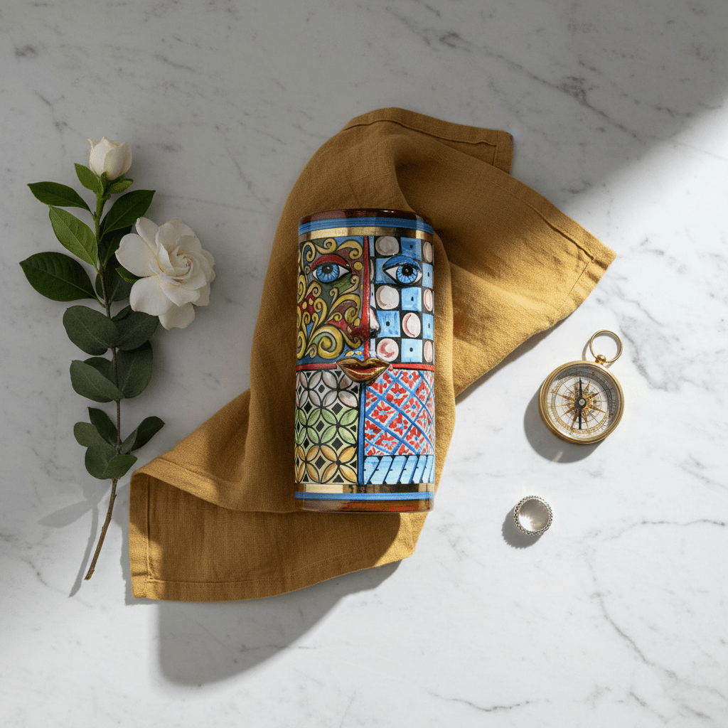 Facciapure vaso cilindro - Sua Maestà Sicilia