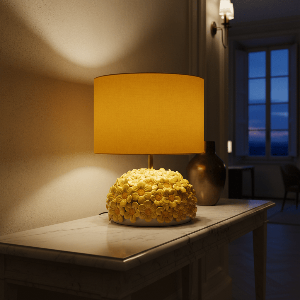 Lume margherite gialle medium - Sua Maestà Sicilia