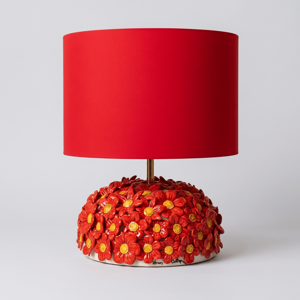 Lume Margherite Rosse, 1 frontale