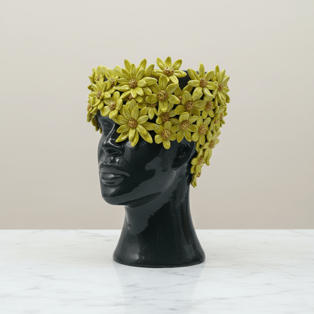 Margherita gialla volto nero - Sua Maestà Sicilia