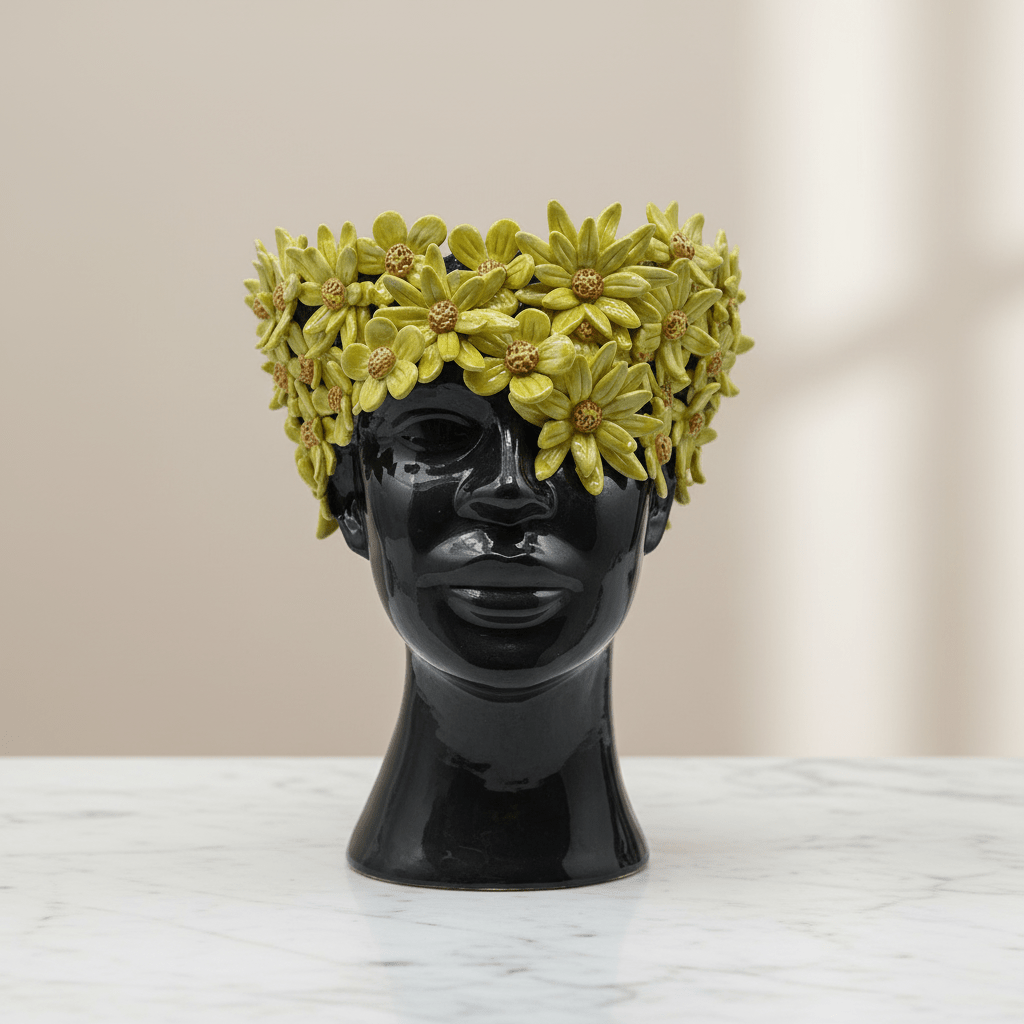 Margherita gialla volto nero - Sua Maestà Sicilia