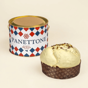 Panettone Pistacchio 1 kg con crema spalmabile al pistacchio 200 g - Sua Maestà Sicilia