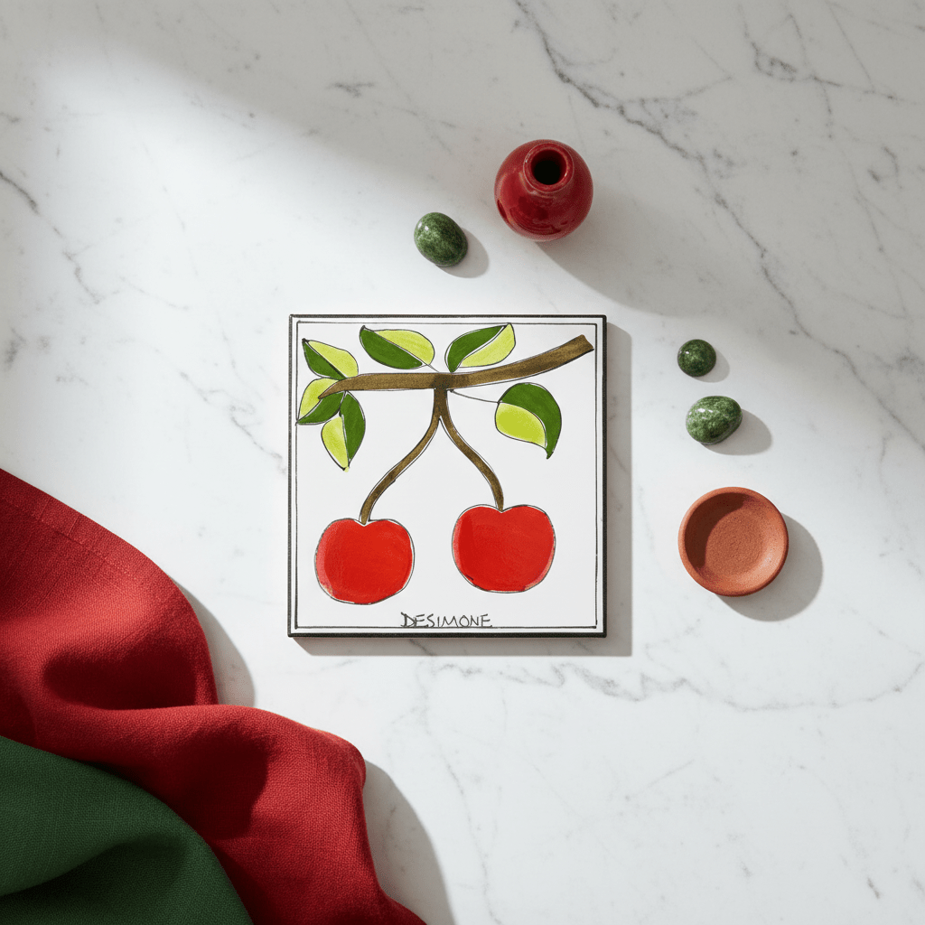 Piastrella Ciliegie - Sua Maestà Sicilia