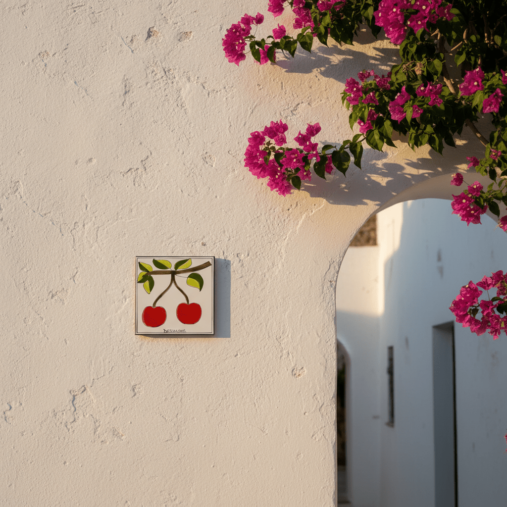 Piastrella Ciliegie - Sua Maestà Sicilia