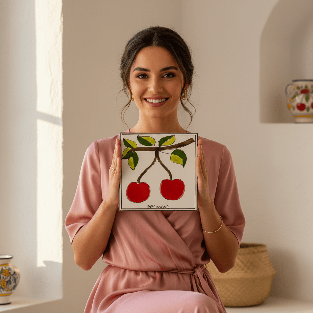 Piastrella Ciliegie - Sua Maestà Sicilia