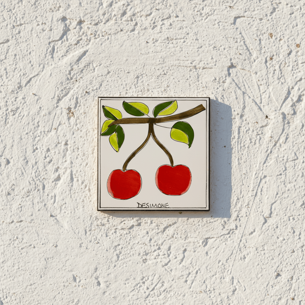 Piastrella Ciliegie - Sua Maestà Sicilia