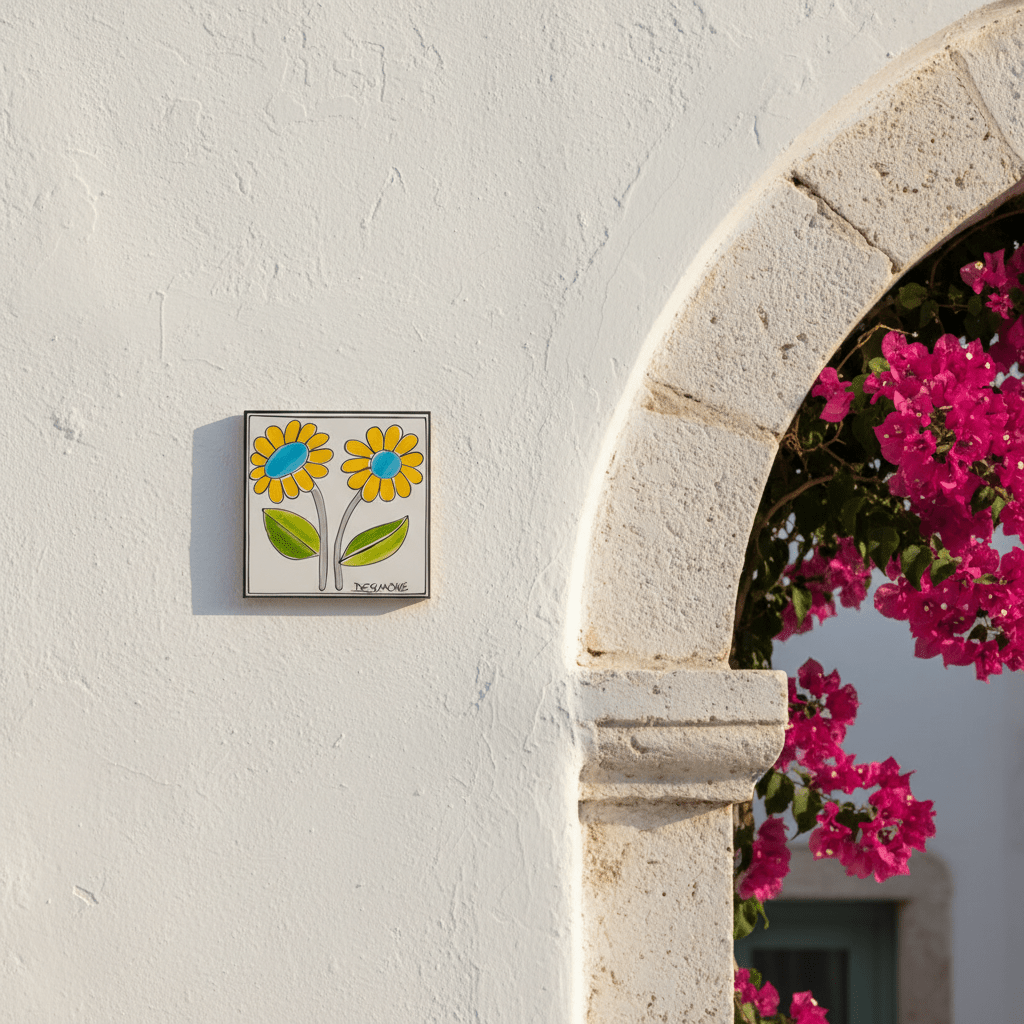 Piastrella Fiori - Sua Maestà Sicilia