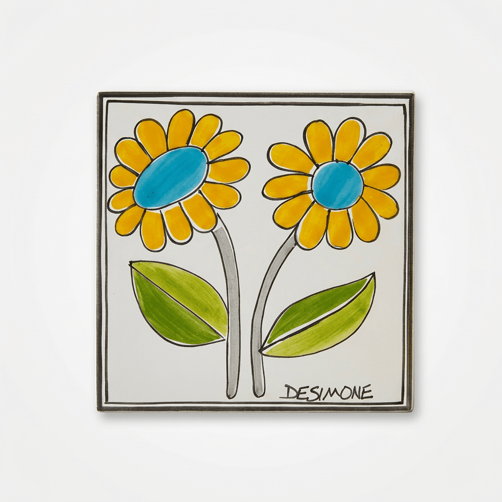 Piastrella Fiori - Sua Maestà Sicilia