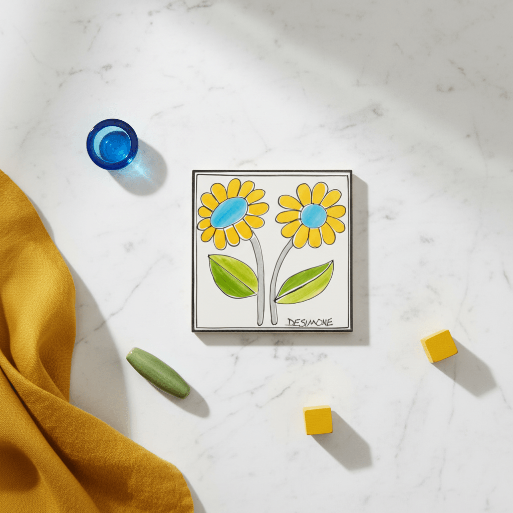 Piastrella Fiori - Sua Maestà Sicilia