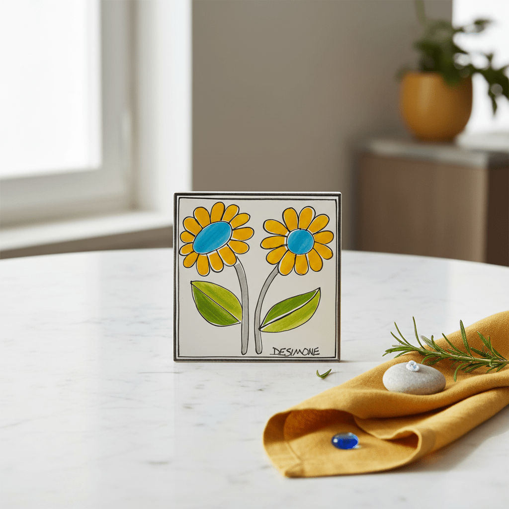 Piastrella Fiori - Sua Maestà Sicilia