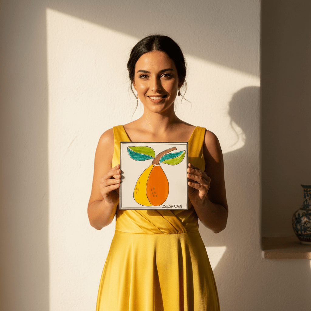 Piastrella Pera - Sua Maestà Sicilia