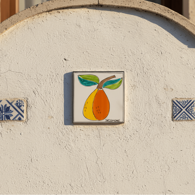 Piastrella Pera - Sua Maestà Sicilia