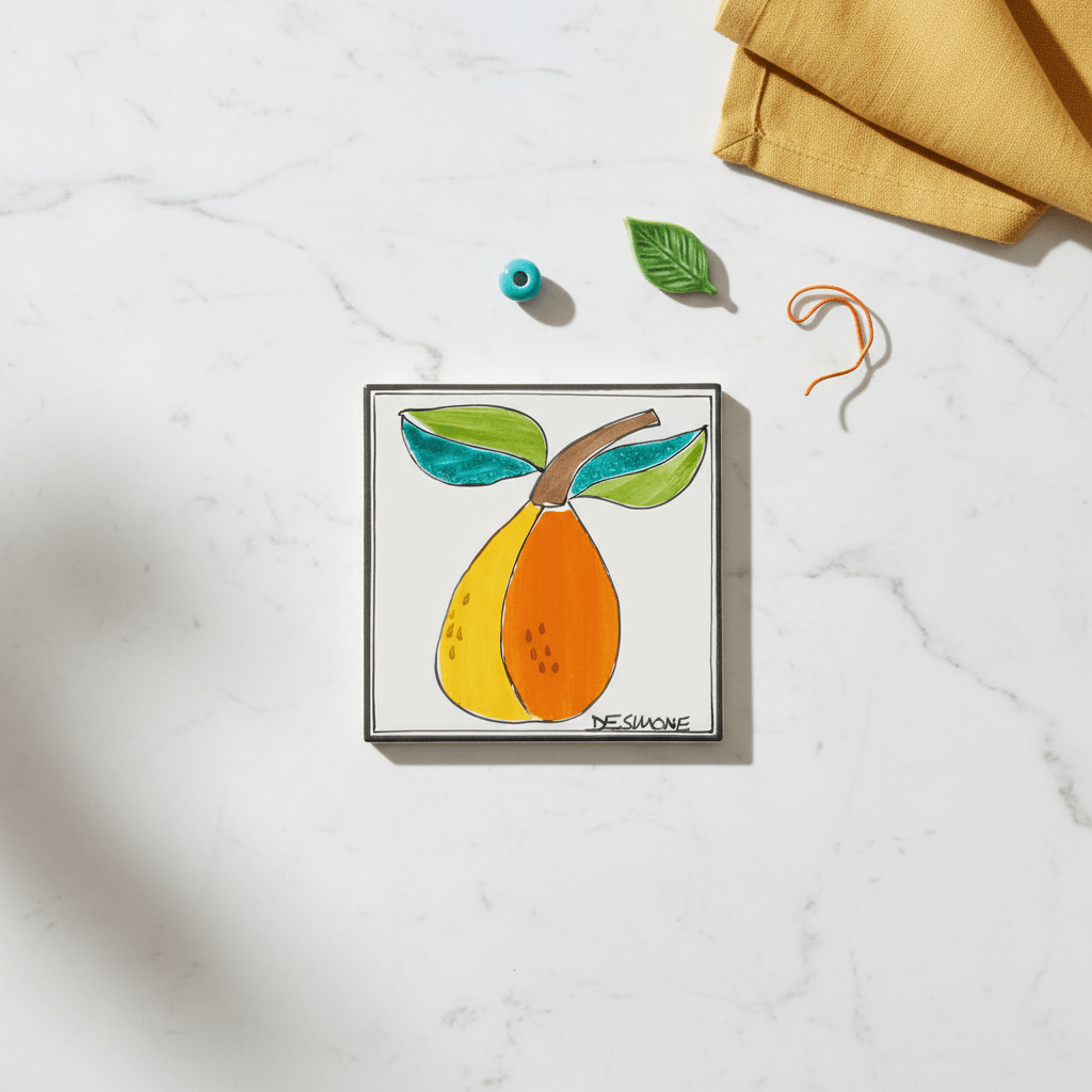 Piastrella Pera - Sua Maestà Sicilia