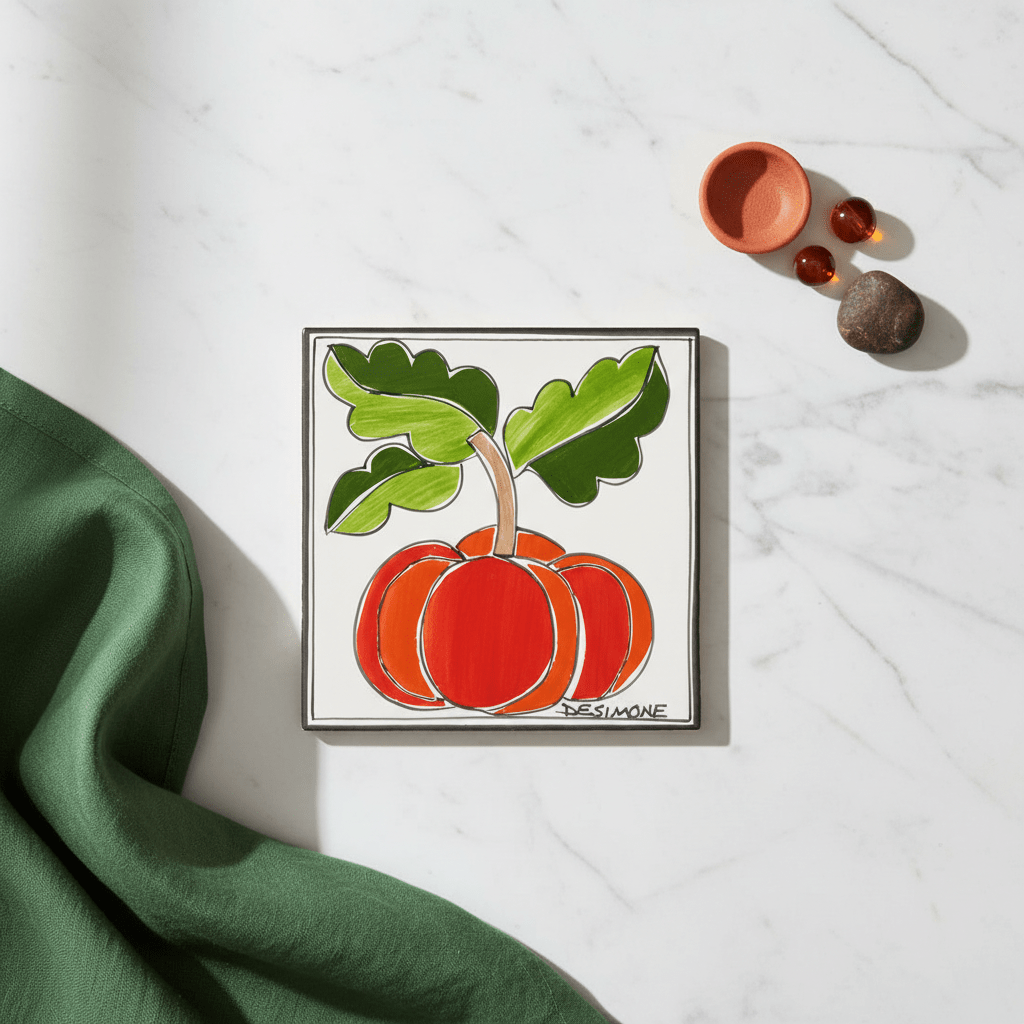 Piastrella Pomodoro - Sua Maestà Sicilia