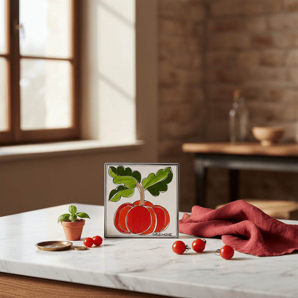 Piastrella Pomodoro - Sua Maestà Sicilia