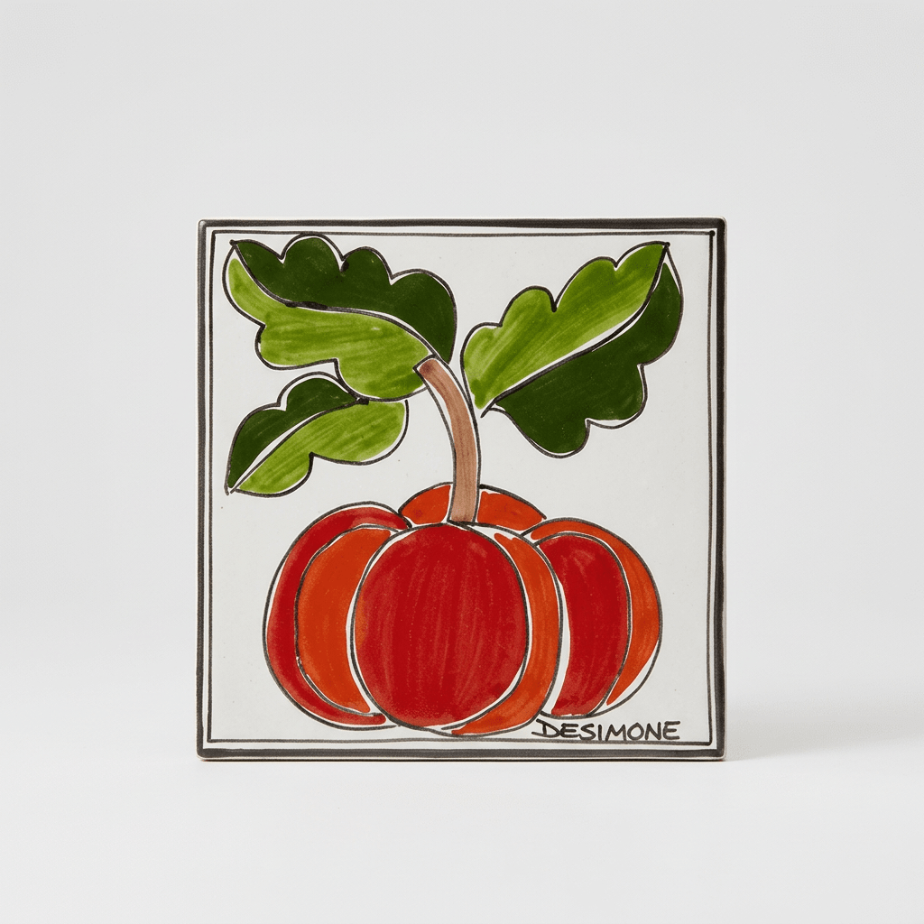 Piastrella Pomodoro - Sua Maestà Sicilia