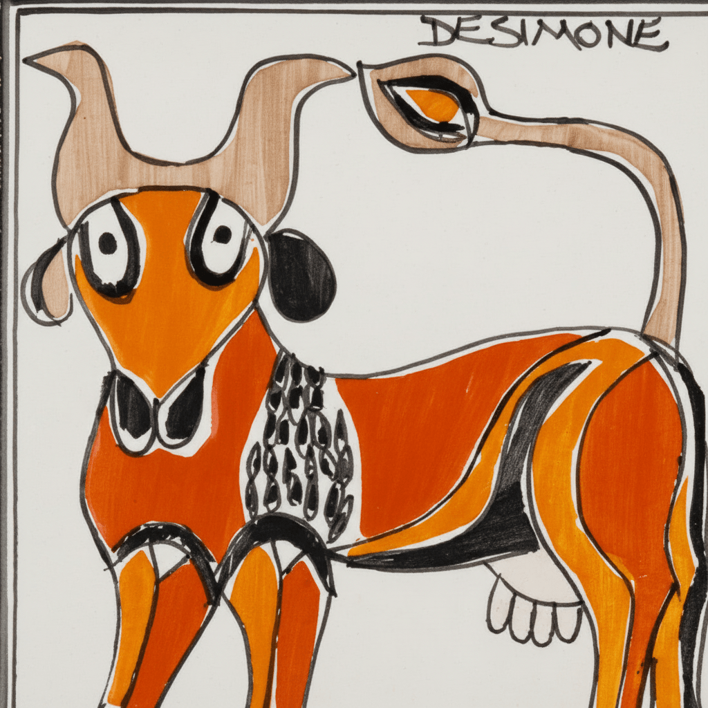 Piastrella Toro - Sua Maestà Sicilia