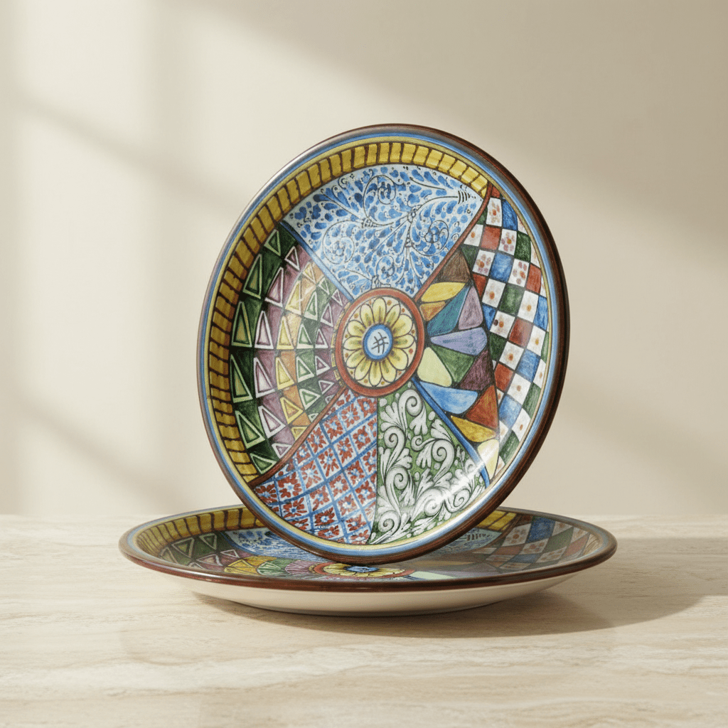 Piatto da murale Sicilyart - Sua Maestà Sicilia