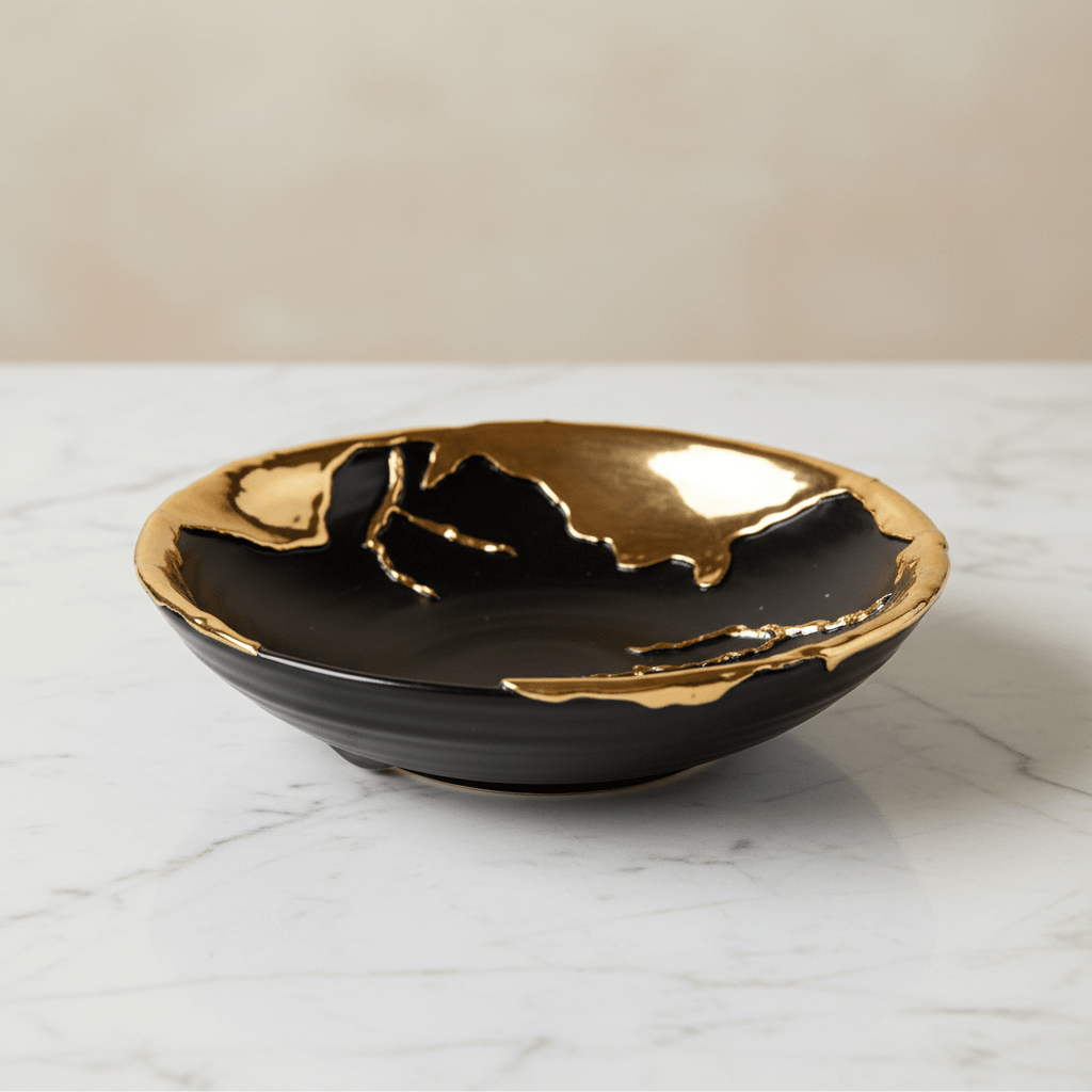 Piatto Oro Nero - Sua Maestà Sicilia