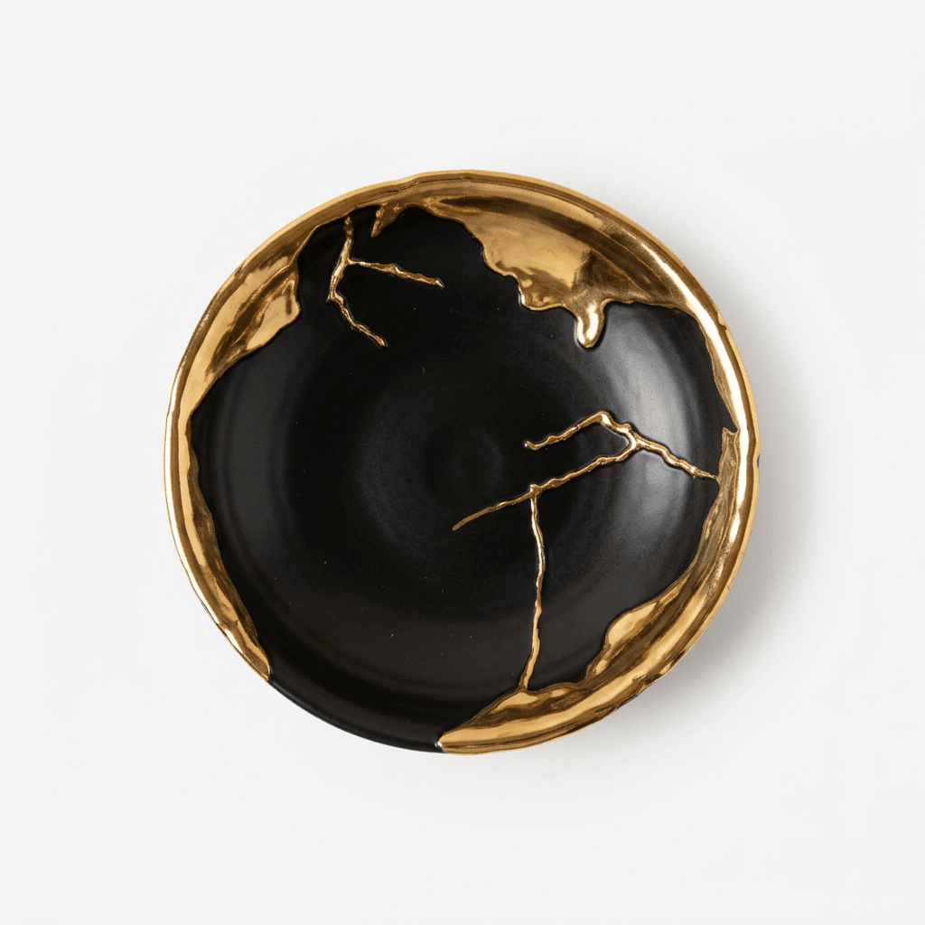 Piatto Oro Nero - Sua Maestà Sicilia