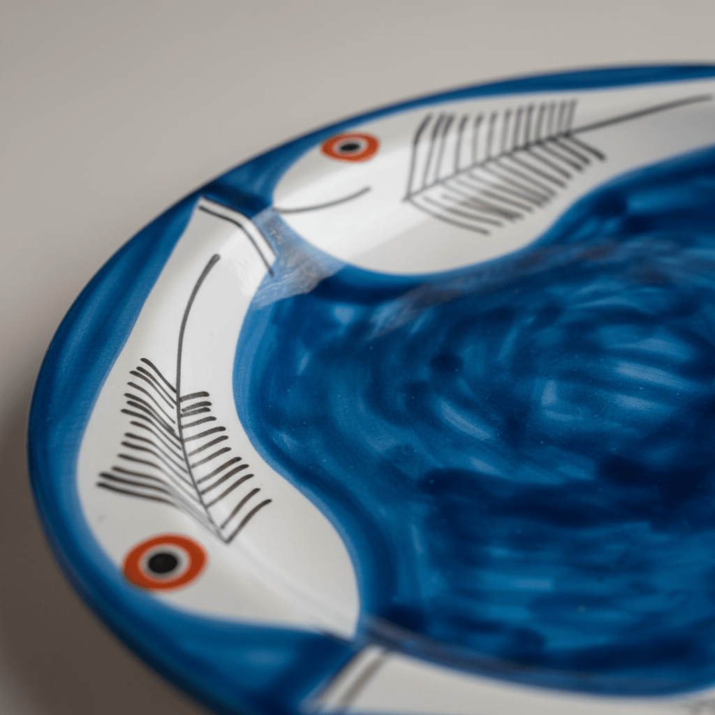 Piatto piano tondo Itaca - Sua Maestà Sicilia