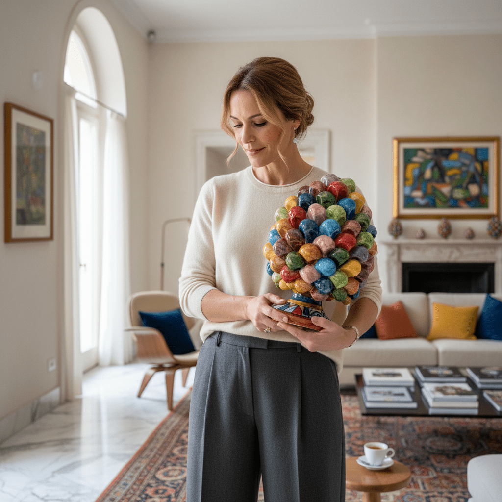 Pigna Artigianale Sicilyart - Sua Maestà Sicilia