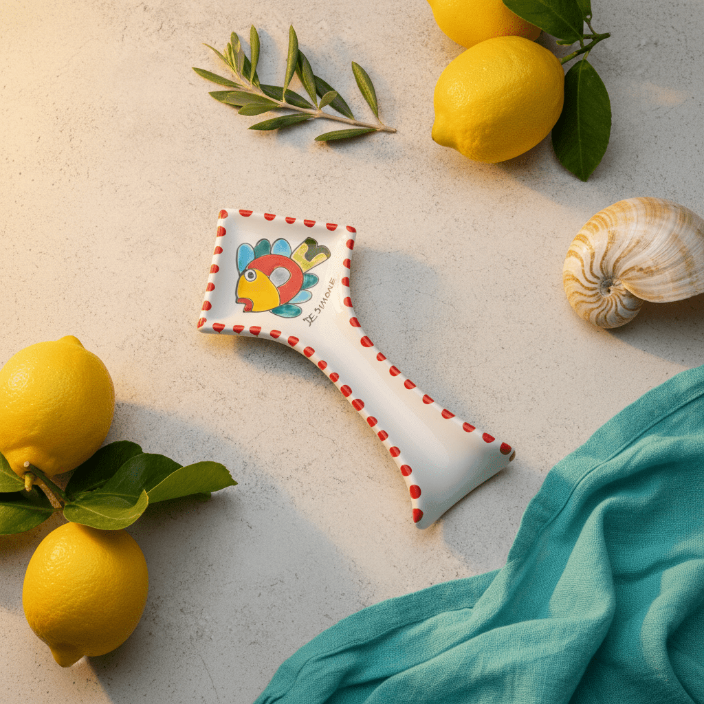 Poggiamestolo Pesce - Sua Maestà Sicilia