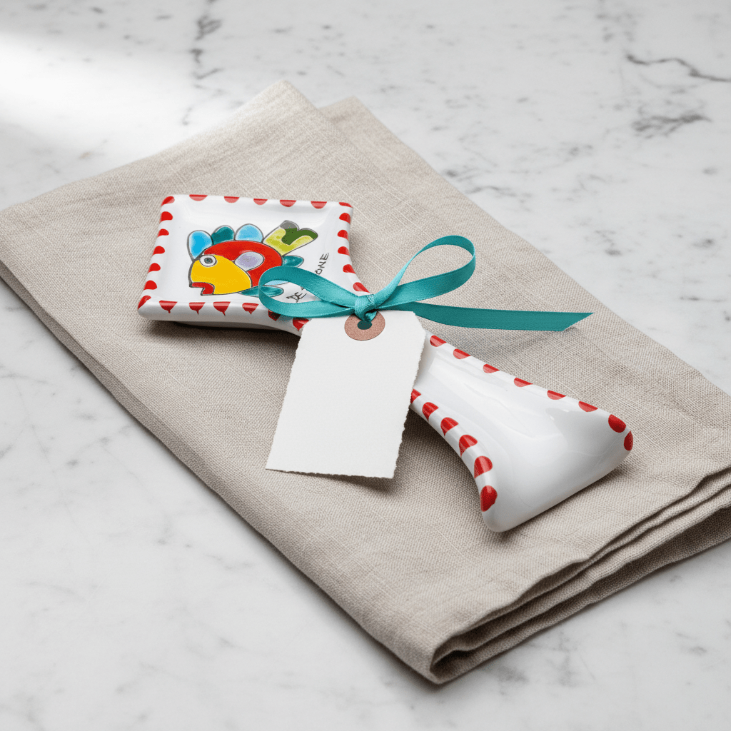 Poggiamestolo Pesce - Sua Maestà Sicilia