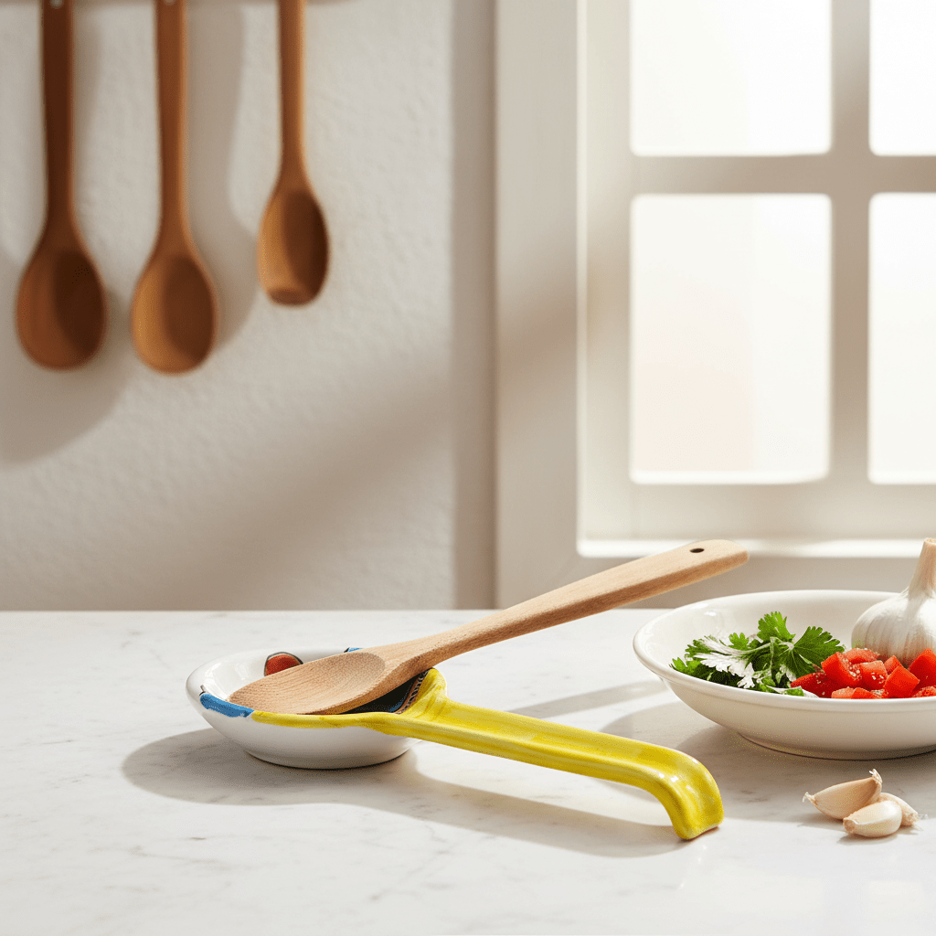 Poggiamestolo tondo Dammusi elaborato - Sua Maestà Sicilia