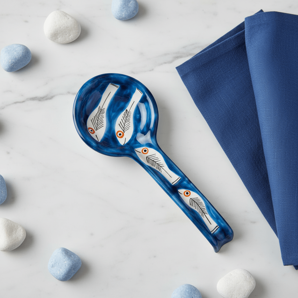 Poggiamestolo tondo Itaca - Sua Maestà Sicilia