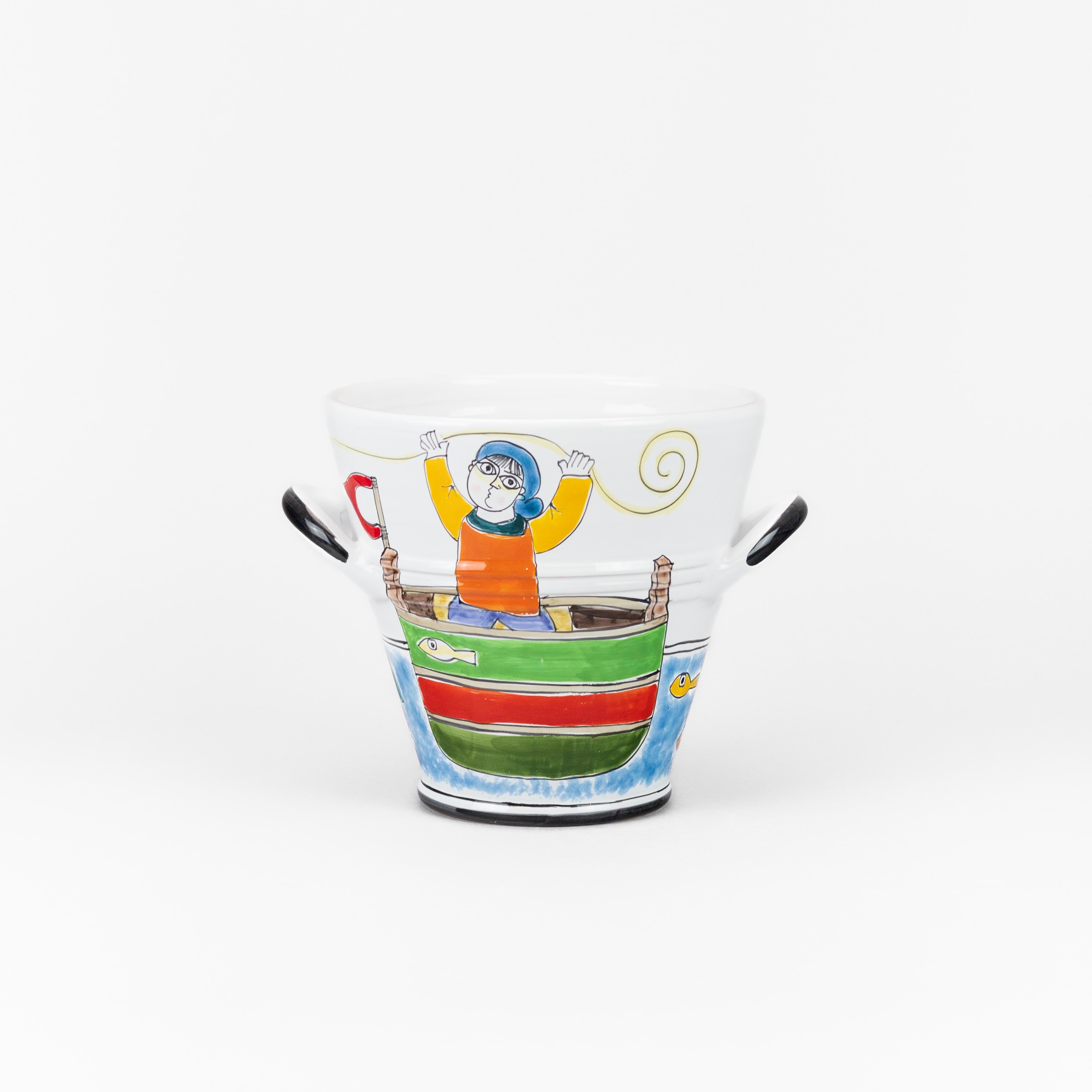 Seau à glace pêcheur