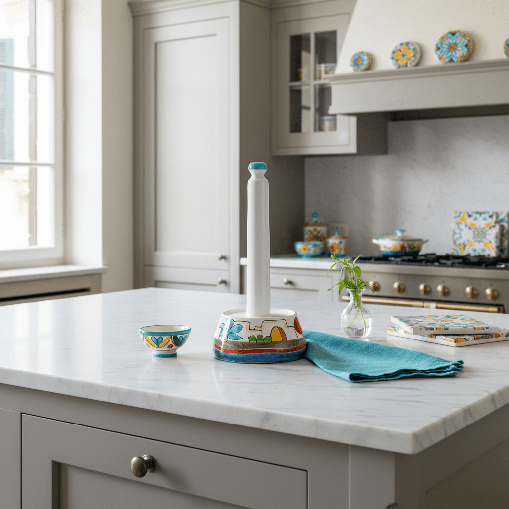 Portarotolo da cucina Dammusi - Sua Maestà Sicilia