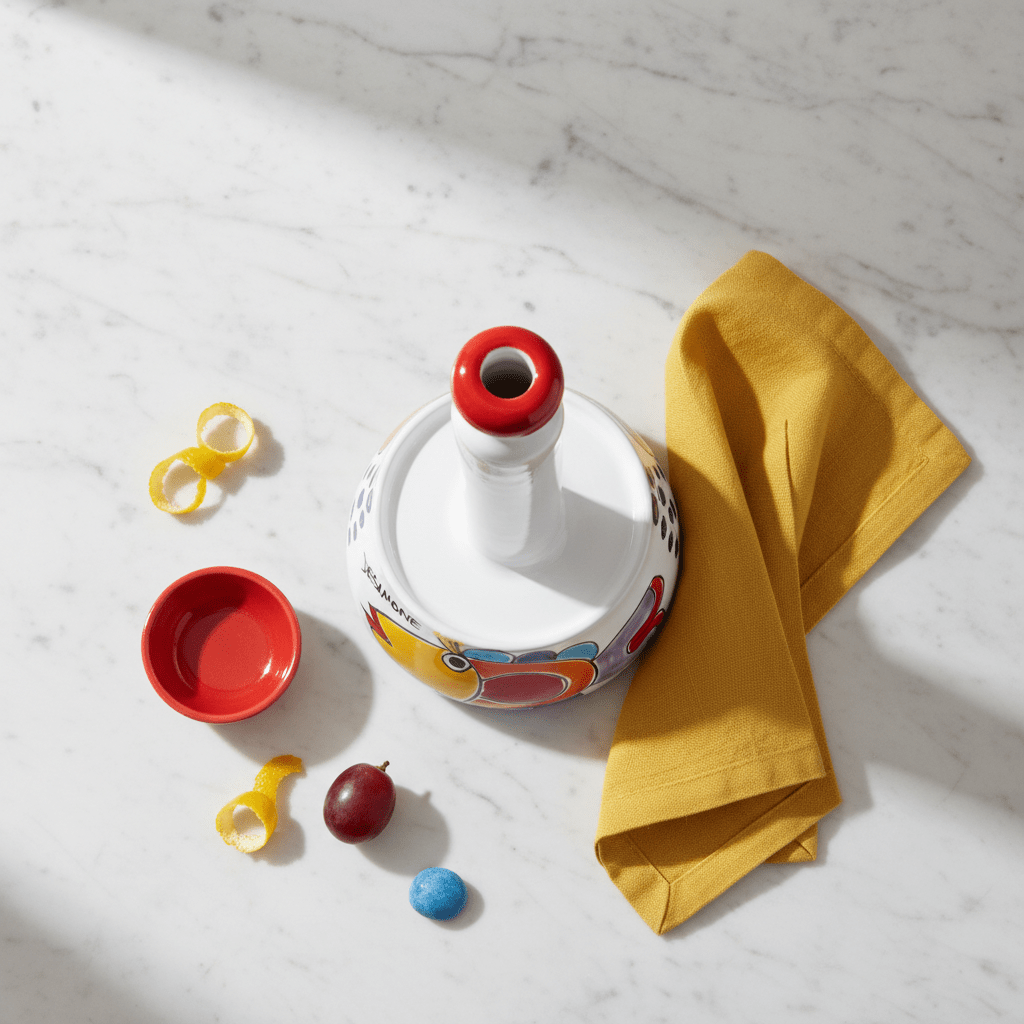 Portarotolo da cucina Pesce - Sua Maestà Sicilia