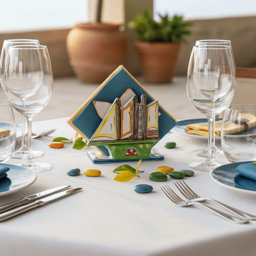 Portatovaglioli Stella Marina - Sua Maestà Sicilia